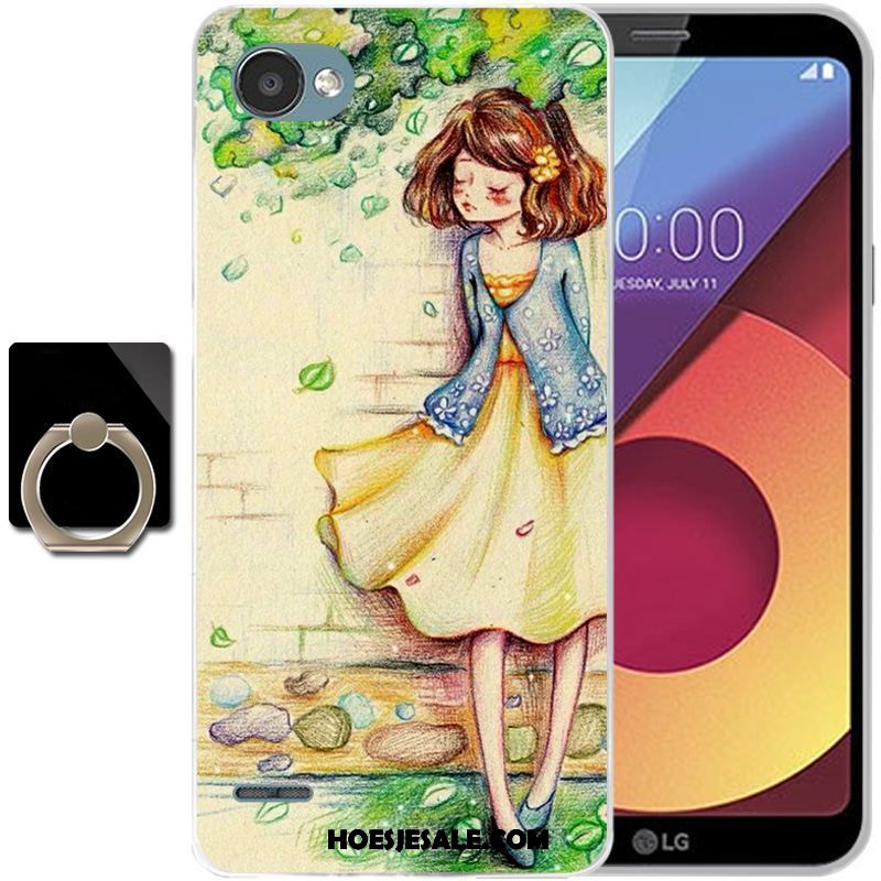 Lg Q6 Hoesje Anti-fall Blauw All Inclusive Siliconen Mobiele Telefoon Online