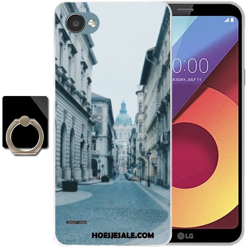 Lg Q6 Hoesje Anti-fall Blauw All Inclusive Siliconen Mobiele Telefoon Online