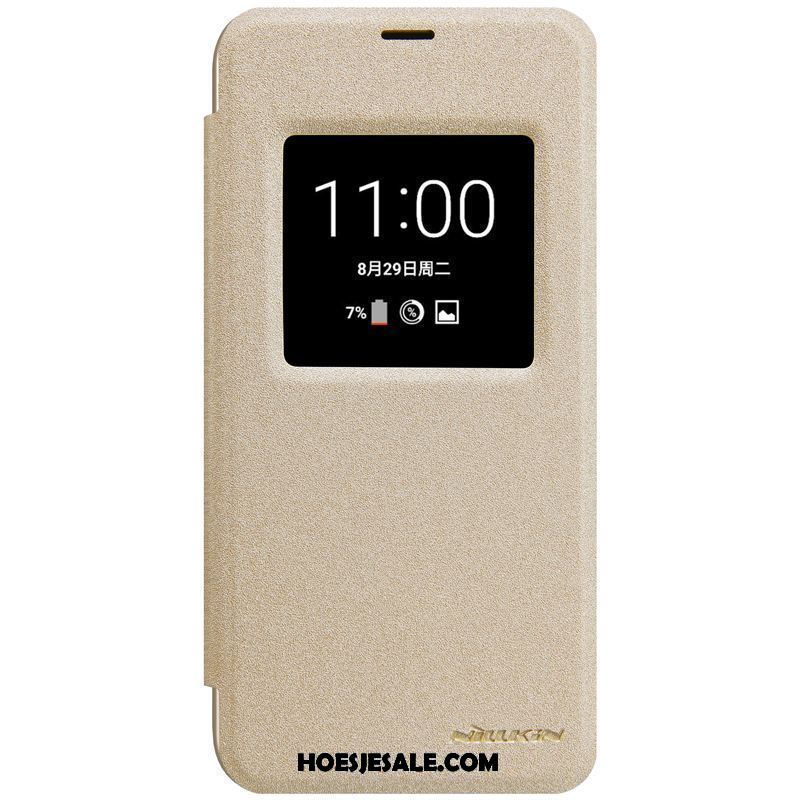 Lg Q6 Hoesje Goud Mobiele Telefoon Winterslaap Leren Etui Folio Goedkoop