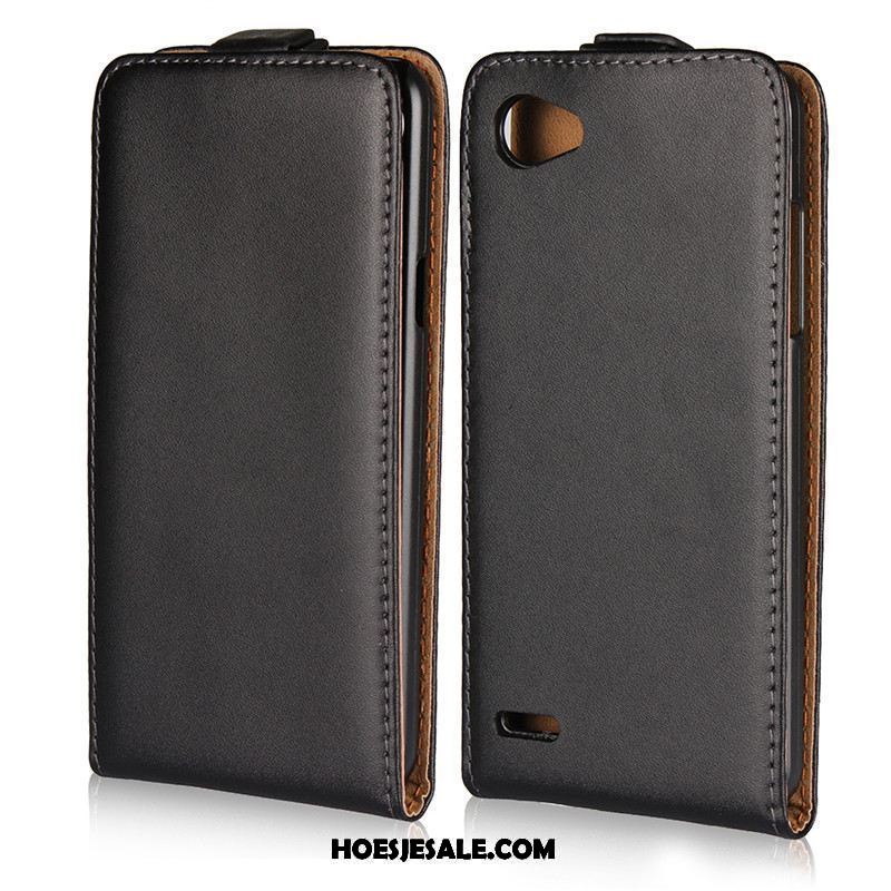 Lg Q6 Hoesje Hoes Bescherming Echt Leer Anti-fall Folio Kopen