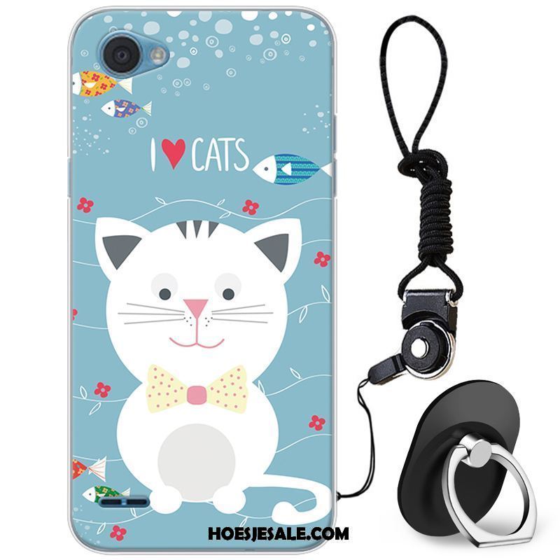 Lg Q6 Hoesje Mooie Anti-fall All Inclusive Spotprent Hoes Online