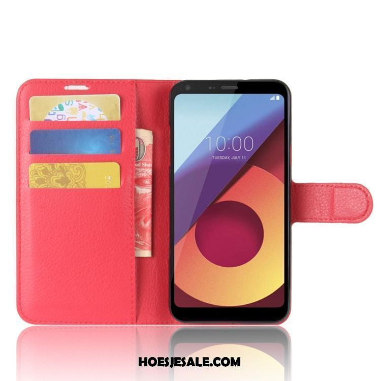 Lg Q6 Hoesje Soort Aziatische Vrucht Trend Kaart Anti-fall Leren Etui Kopen