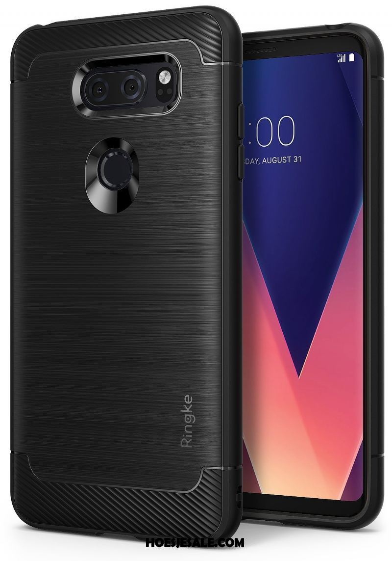 Lg V30 Hoesje All Inclusive Anti-fall Nieuw Siliconen Bescherming Goedkoop