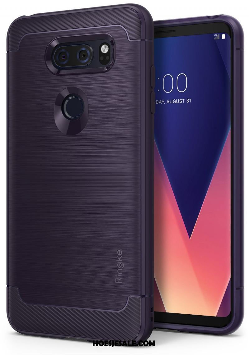 Lg V30 Hoesje All Inclusive Anti-fall Nieuw Siliconen Bescherming Goedkoop