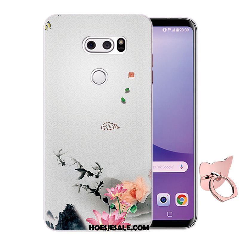 Lg V30 Hoesje Anti-fall Hoes Spotprent Zacht Siliconen Sale