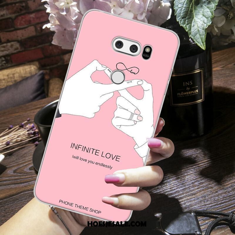 Lg V30 Hoesje Anti-fall Zacht Mobiele Telefoon Hoes Siliconen Goedkoop