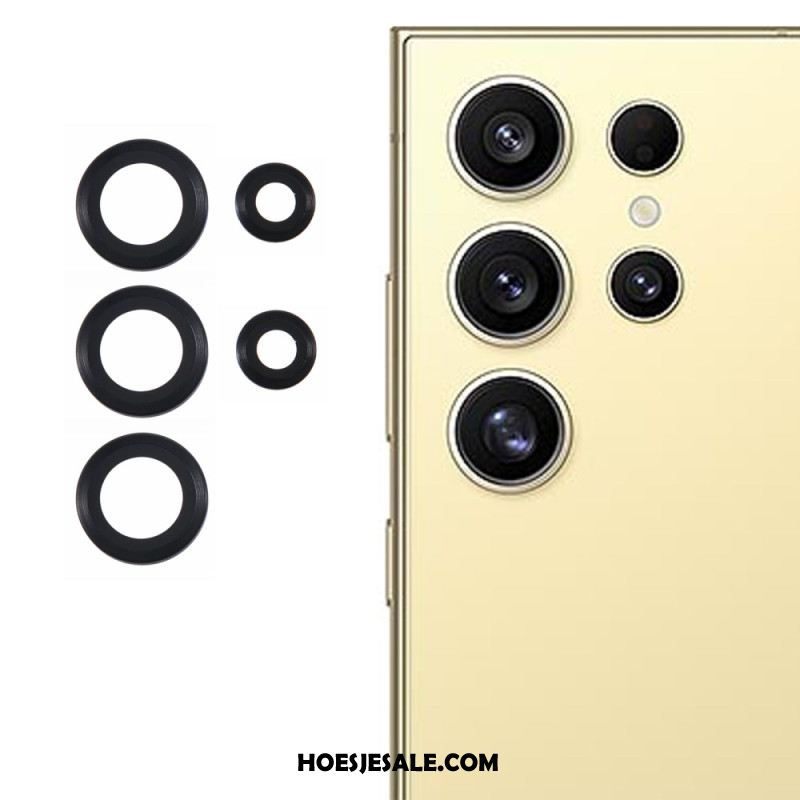 Metalen Lensbeschermer Voor Samsung Galaxy S25 Ultra 5g Gegalvaniseerd En Gehard Glas