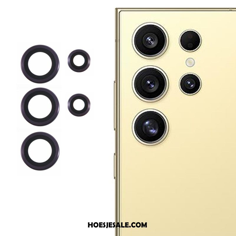 Metalen Lensbeschermer Voor Samsung Galaxy S25 Ultra 5g Gegalvaniseerd En Gehard Glas