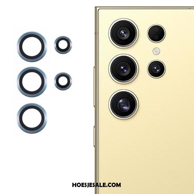 Metalen Lensbeschermer Voor Samsung Galaxy S25 Ultra 5g Gegalvaniseerd En Gehard Glas