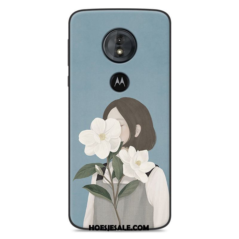 Moto E5 Hoesje All Inclusive Mini Vers Siliconen Blauw Kopen