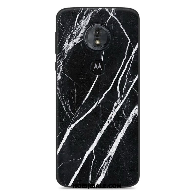 Moto E5 Hoesje Hoes Bescherming Scheppend Houtnerf Mobiele Telefoon Winkel