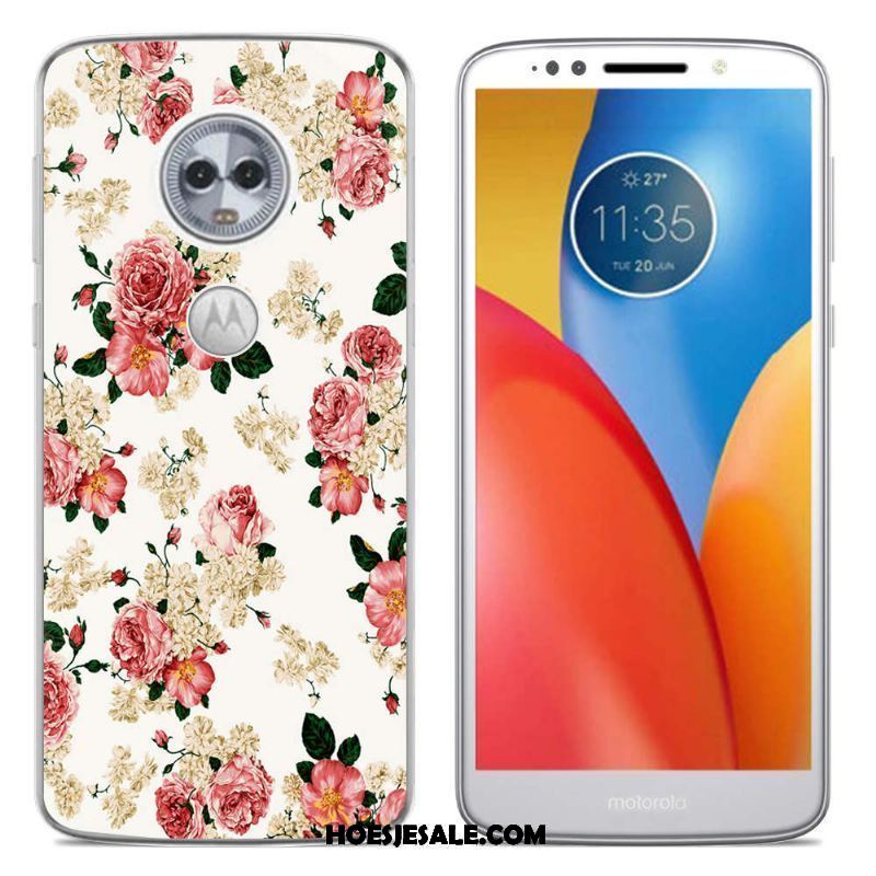 Moto E5 Hoesje Kleur Siliconen Trend Hoes Mobiele Telefoon Aanbiedingen