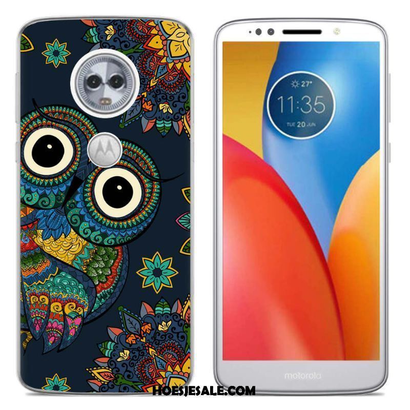 Moto E5 Hoesje Kleur Siliconen Trend Hoes Mobiele Telefoon Aanbiedingen