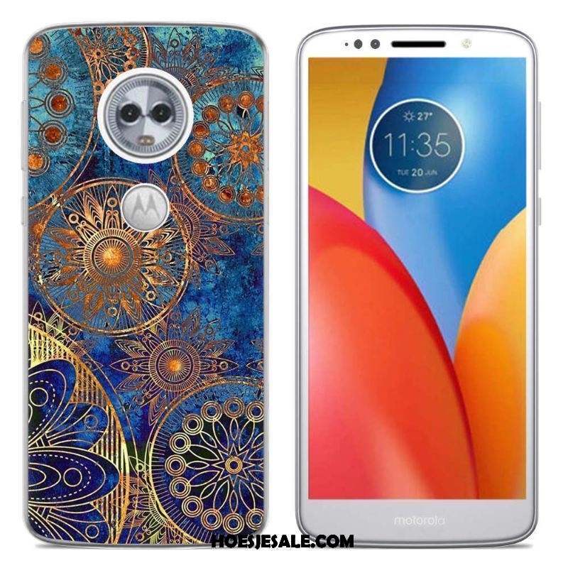 Moto E5 Hoesje Kleur Siliconen Trend Hoes Mobiele Telefoon Aanbiedingen