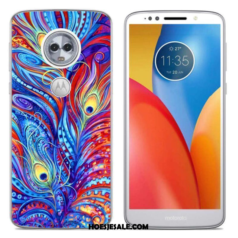 Moto E5 Hoesje Kleur Siliconen Trend Hoes Mobiele Telefoon Aanbiedingen