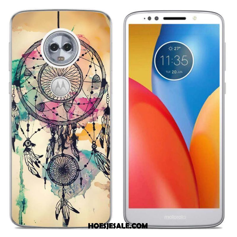 Moto E5 Hoesje Kleur Siliconen Trend Hoes Mobiele Telefoon Aanbiedingen