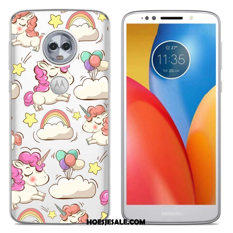 Moto E5 Hoesje Kleur Siliconen Trend Hoes Mobiele Telefoon Aanbiedingen