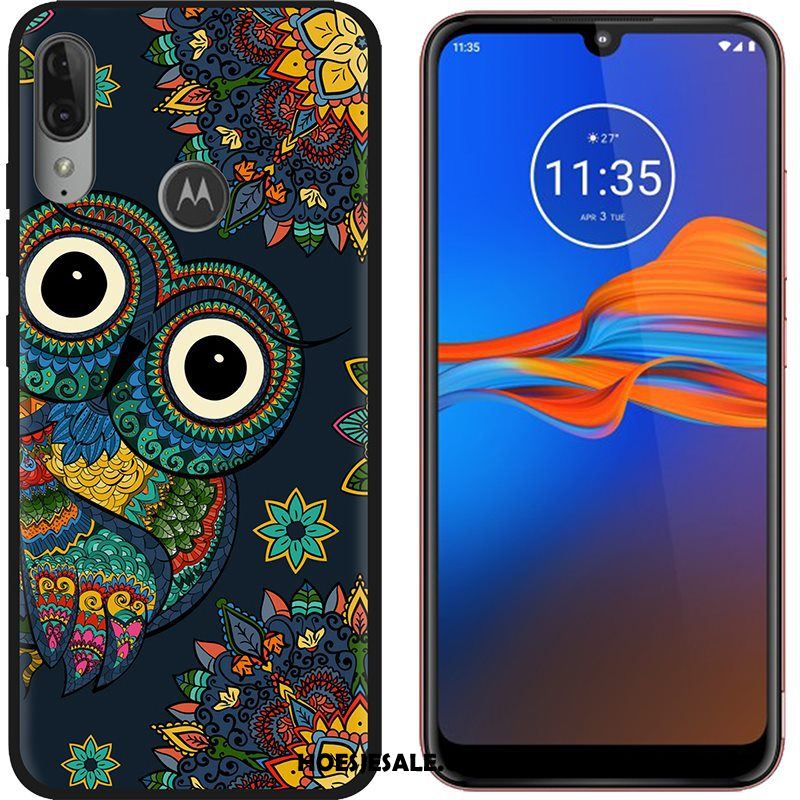 Moto E6 Plus Hoesje Schrobben Mobiele Telefoon Spotprent Doek Hoes Aanbiedingen