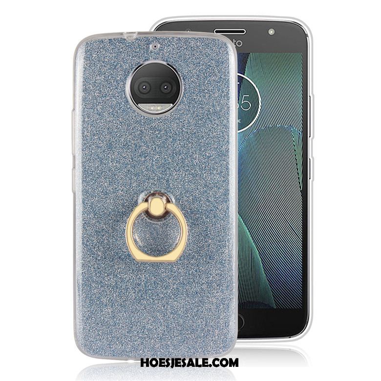 Moto G5s Plus Hoesje Bescherming Ondersteuning Klittenband Hoes Ring Goedkoop