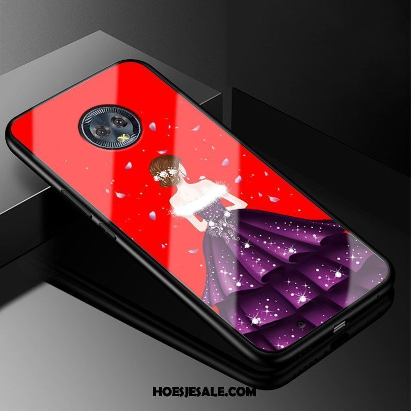 Moto G6 Hoesje Siliconen Groen Bescherming Hard Rood Winkel