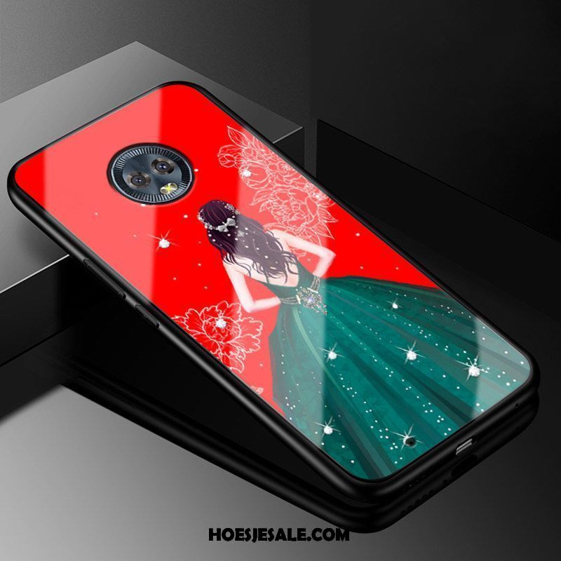 Moto G6 Hoesje Siliconen Groen Bescherming Hard Rood Winkel