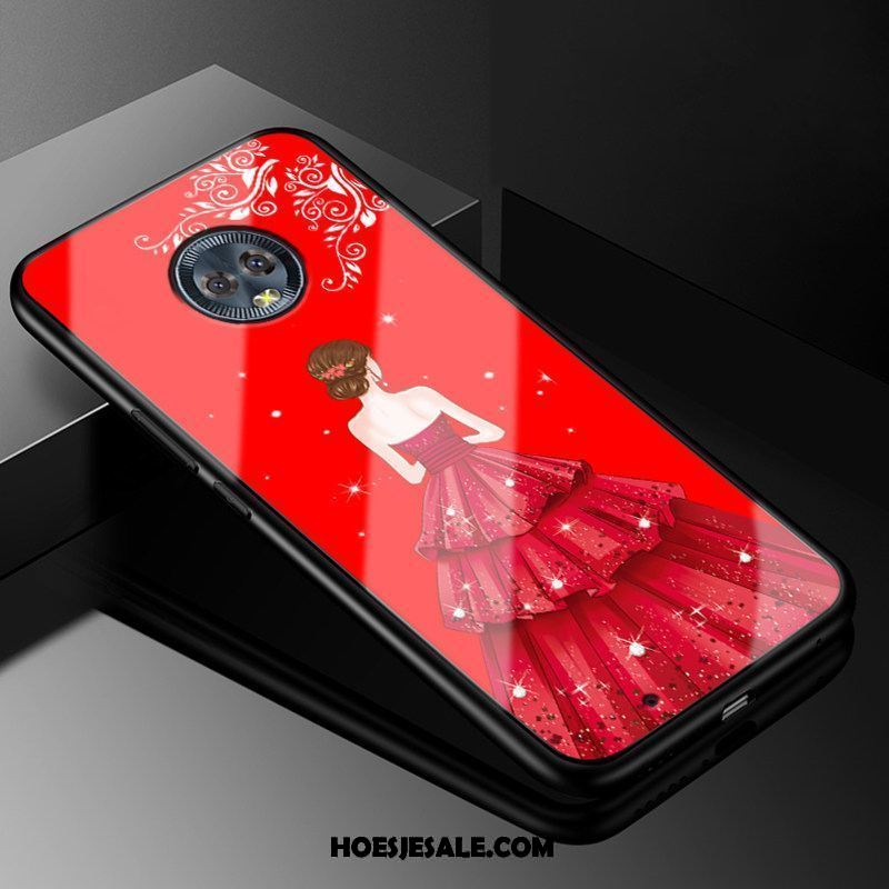 Moto G6 Hoesje Siliconen Groen Bescherming Hard Rood Winkel