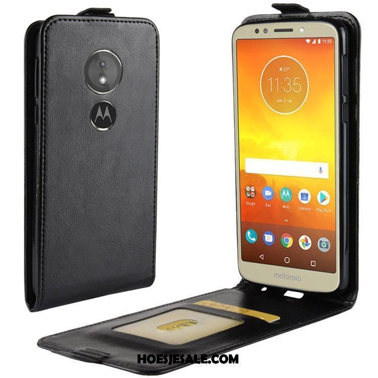 Moto G6 Play Hoesje Anti-fall Leren Etui Folio Bescherming Hoes Kopen