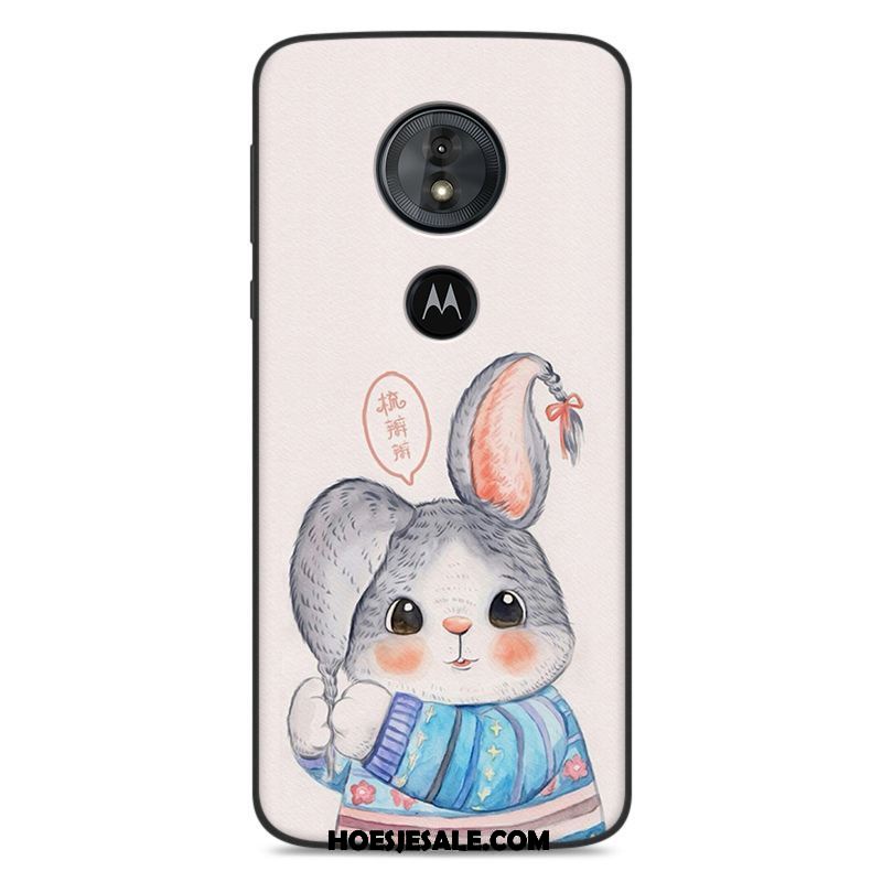 Moto G6 Play Hoesje Scheppend Zacht Siliconen Grijs Bescherming Kopen