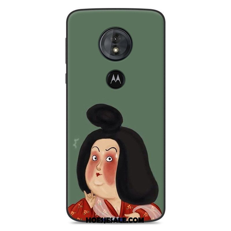 Moto G6 Play Hoesje Zacht Lovers Bescherming Mobiele Telefoon Scheppend