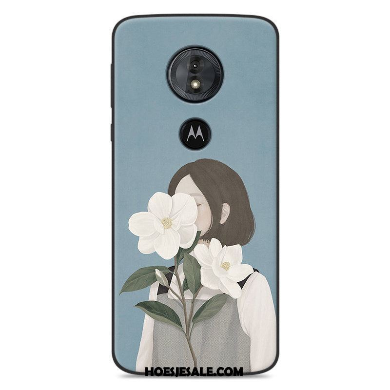 Moto G6 Play Hoesje Zacht Mobiele Telefoon All Inclusive Hoes Rood Goedkoop