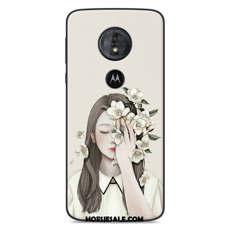 Moto G6 Play Hoesje Zacht Mobiele Telefoon All Inclusive Hoes Rood Goedkoop