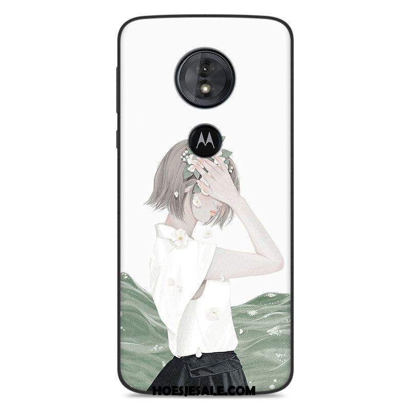 Moto G6 Play Hoesje Zacht Mobiele Telefoon All Inclusive Hoes Rood Goedkoop