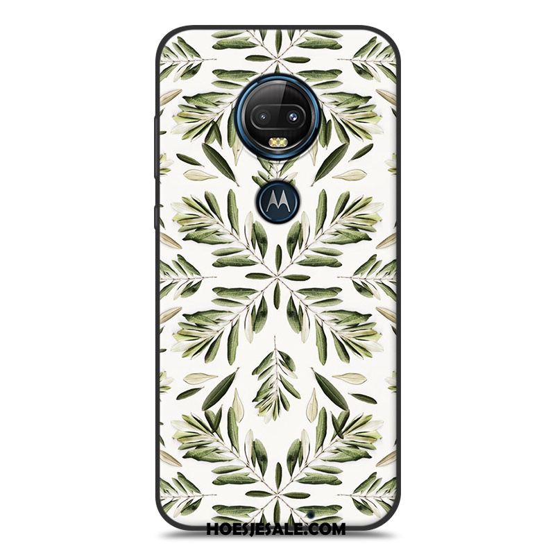 Moto G7 Hoesje All Inclusive Bescherming Zwart Hoes Zacht Sale