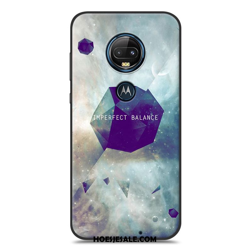 Moto G7 Hoesje All Inclusive Bescherming Zwart Hoes Zacht Sale