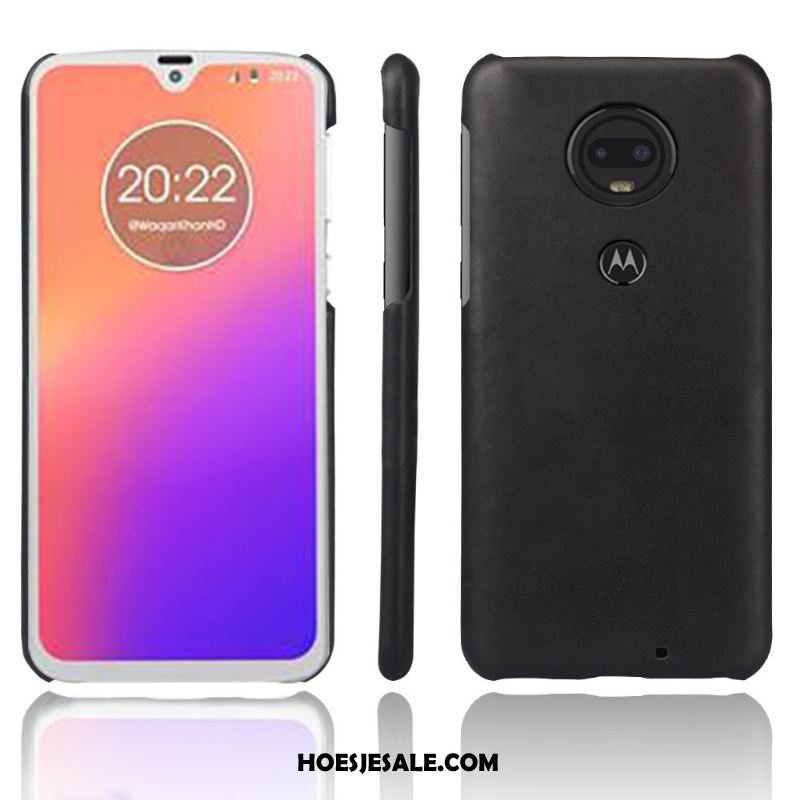 Moto G7 Hoesje Anti-fall Bedrijf Rood Hoes Achterklep Kopen