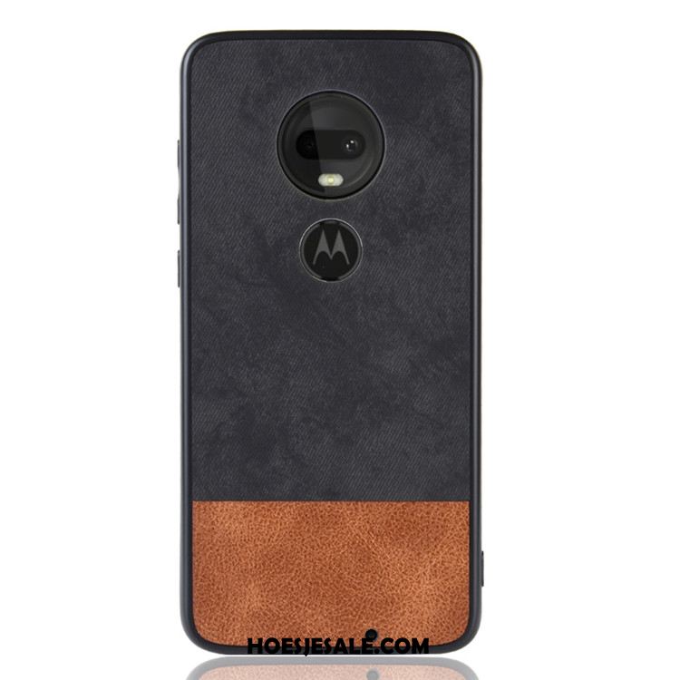 Moto G7 Plus Hoesje Grijs Bescherming Gemengde Kleuren All Inclusive Anti-fall Kopen