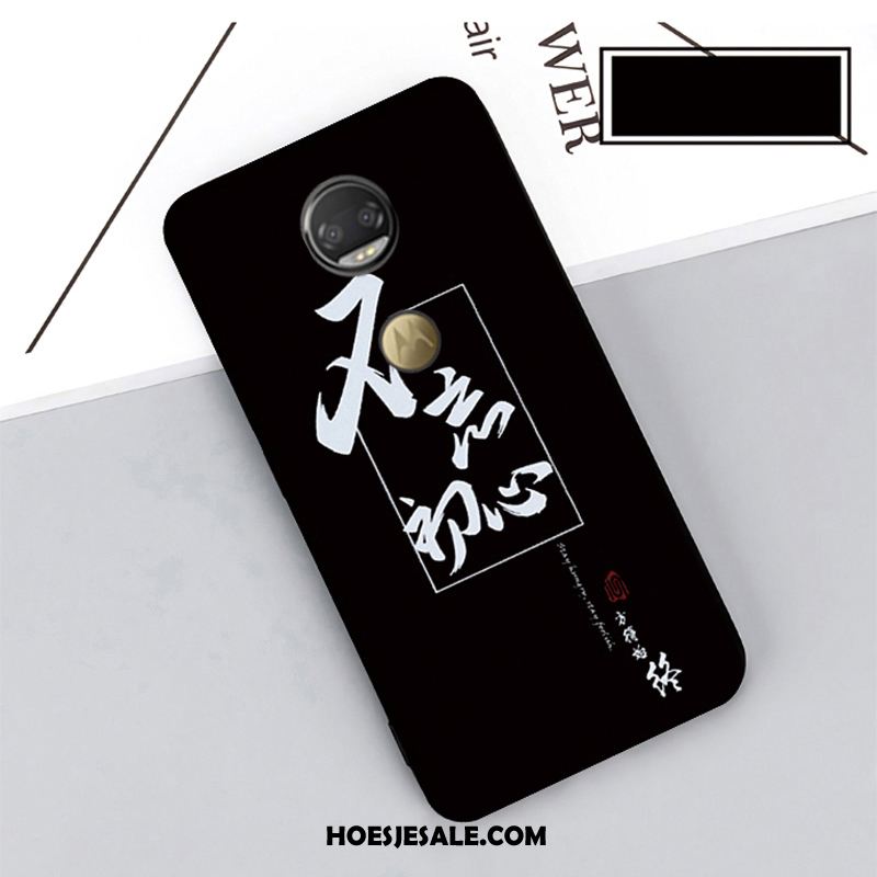 Moto G7 Plus Hoesje Mobiele Telefoon Rood Hoes Zacht Hanger Sale