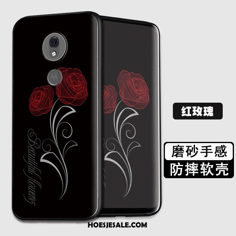 Moto G7 Power Hoesje Bescherming Hoes All Inclusive Anti-fall Rood Sale