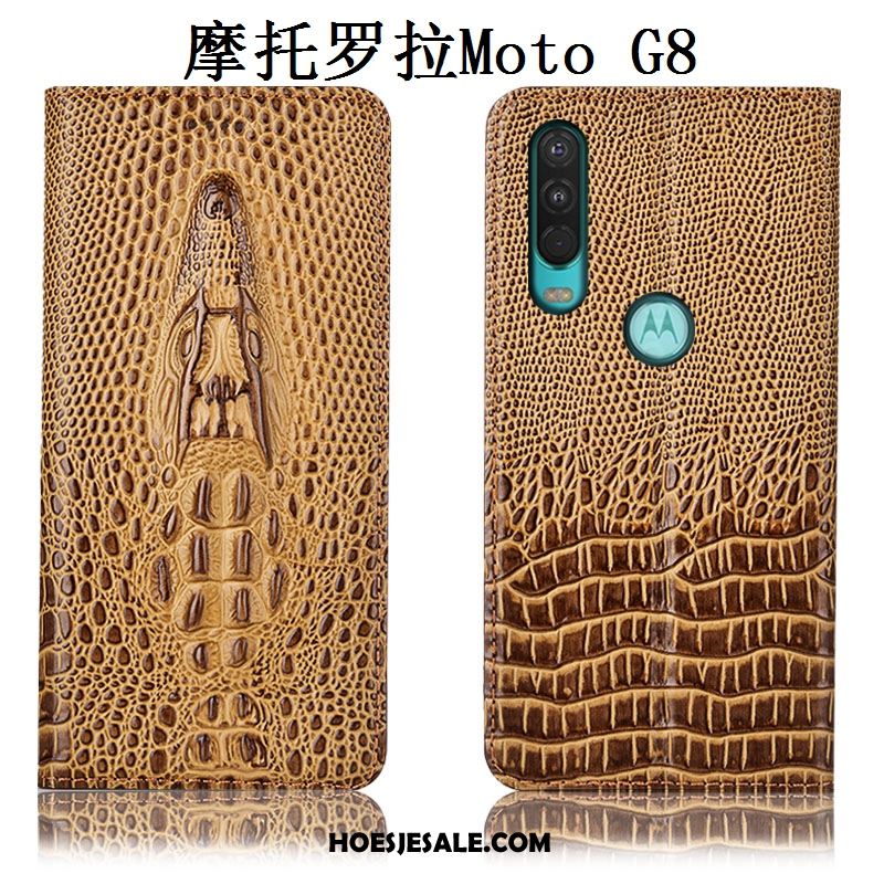 Moto G8 Hoesje All Inclusive Anti-fall Geel Mobiele Telefoon Bescherming Kopen