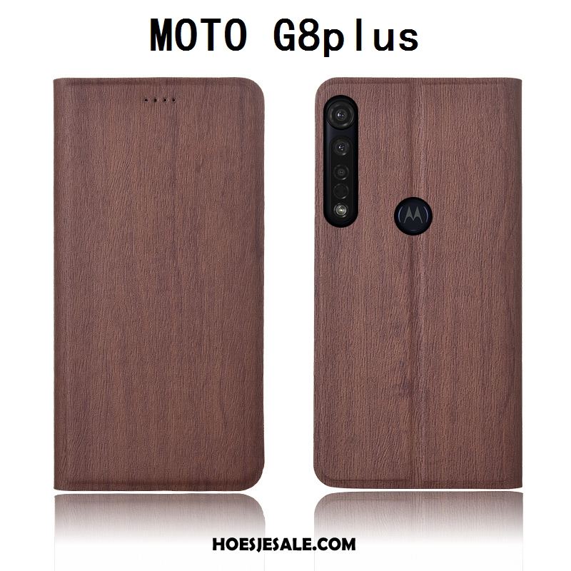 Moto G8 Plus Hoesje Anti-fall Bescherming Boom Zacht Patroon Goedkoop