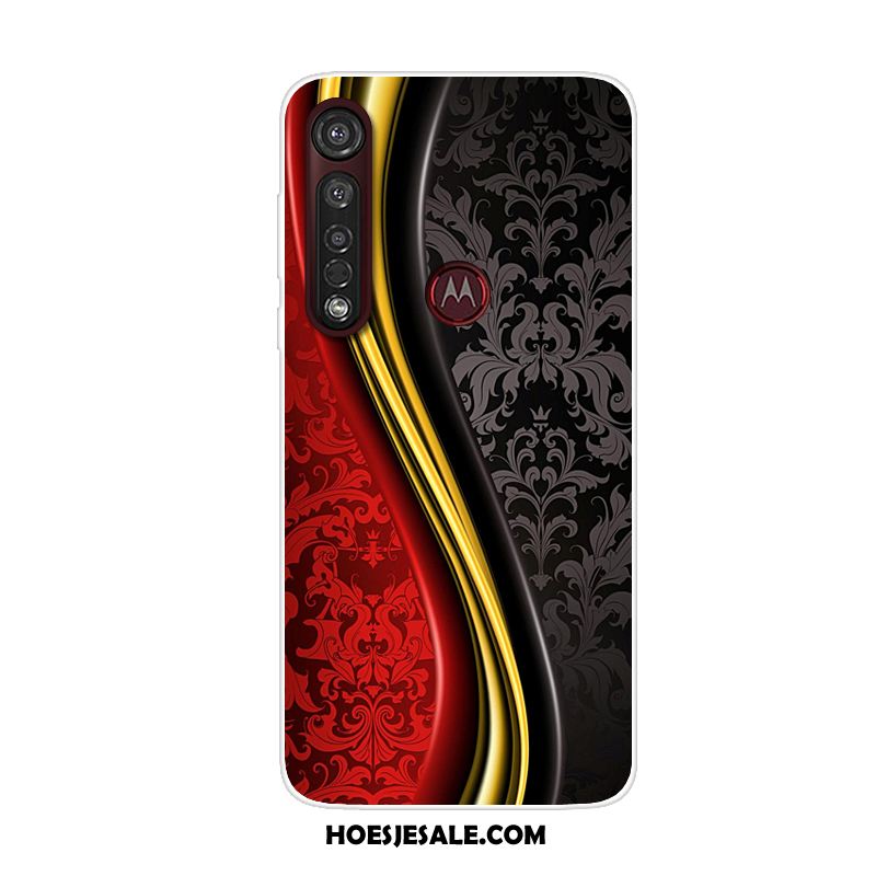 Moto G8 Plus Hoesje Hoes Rood Mobiele Telefoon All Inclusive Spotprent Korting