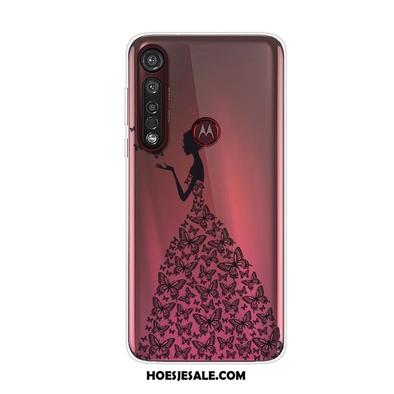 Moto G8 Plus Hoesje Hoes Rood Mobiele Telefoon All Inclusive Spotprent Korting