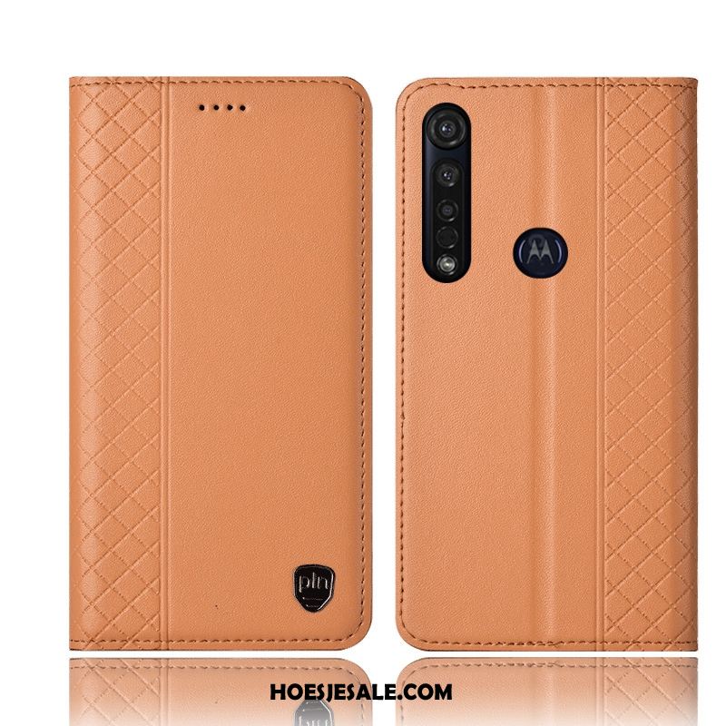 Moto G8 Plus Hoesje Leren Etui Bescherming Anti-fall All Inclusive Mobiele Telefoon Kopen