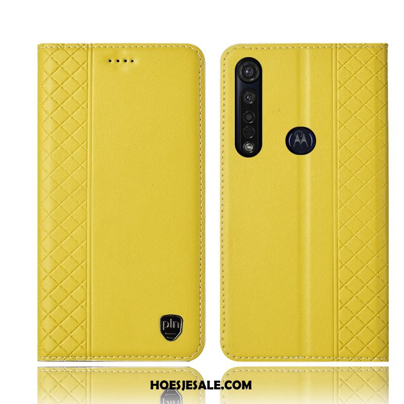 Moto G8 Plus Hoesje Leren Etui Bescherming Anti-fall All Inclusive Mobiele Telefoon Kopen