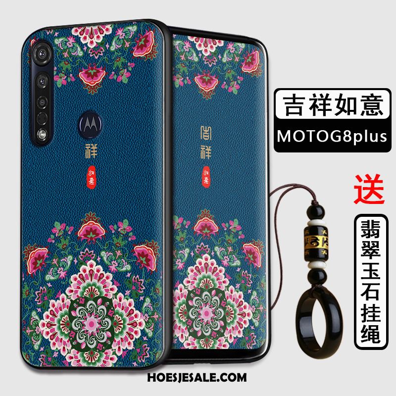 Moto G8 Plus Hoesje Mobiele Telefoon All Inclusive Hoes Siliconen Bescherming Winkel