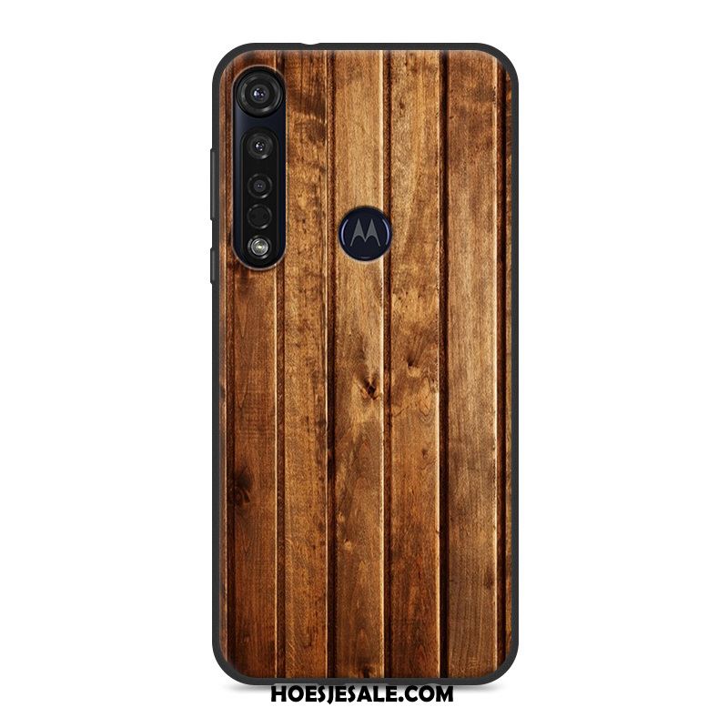 Moto G8 Plus Hoesje Schrobben Eenvoudige Mobiele Telefoon Wind Trend Goedkoop