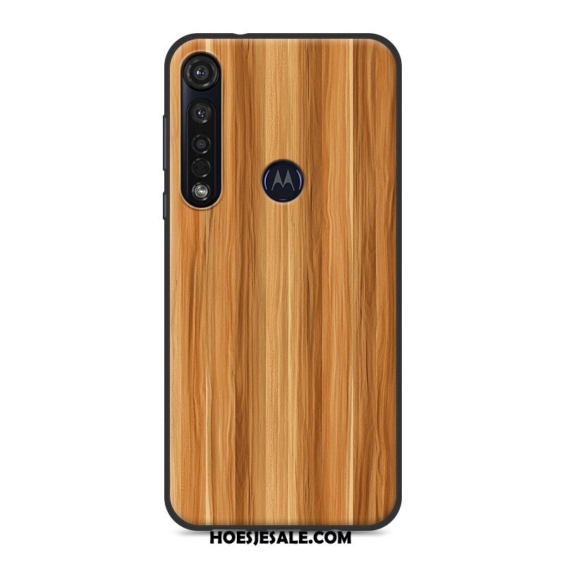 Moto G8 Plus Hoesje Schrobben Eenvoudige Mobiele Telefoon Wind Trend Goedkoop