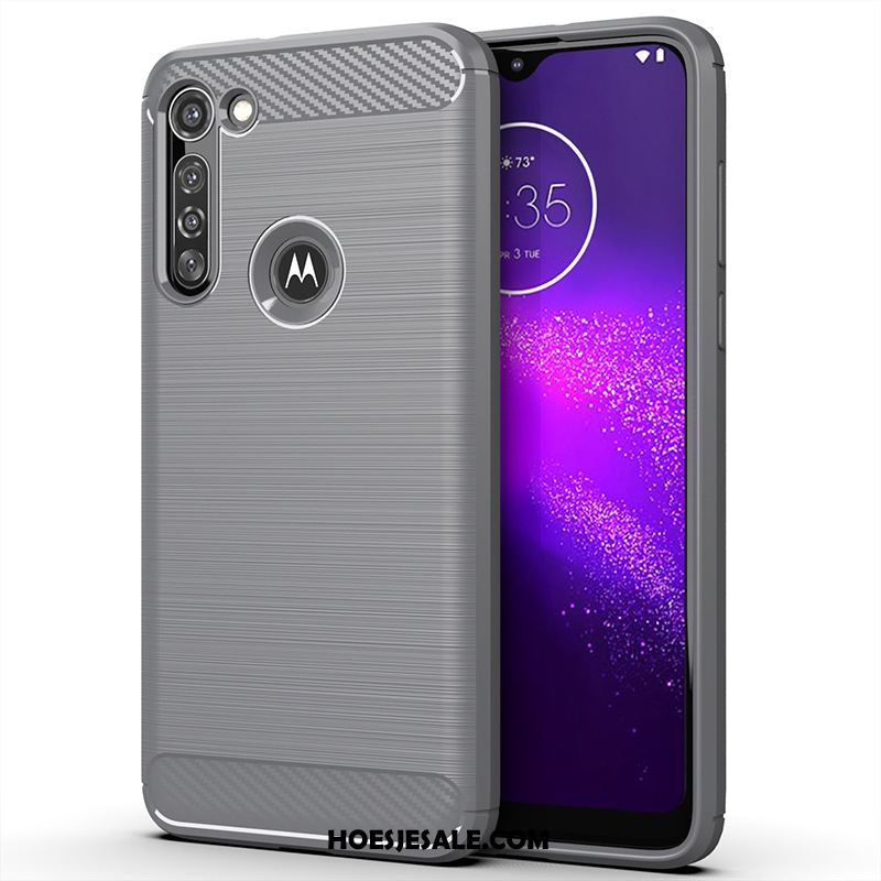 Moto G8 Power Hoesje Mobiele Telefoon Zacht Hoes All Inclusive Grijs Kopen