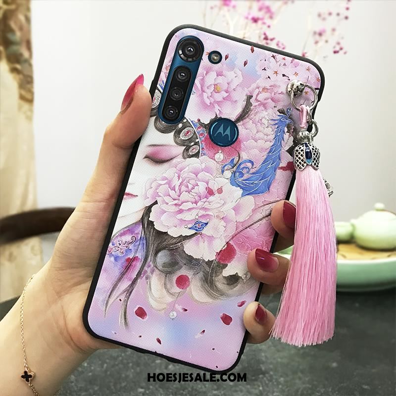 Moto G8 Power Hoesje Paleis Hoes Wind Vintage Hanger Kopen