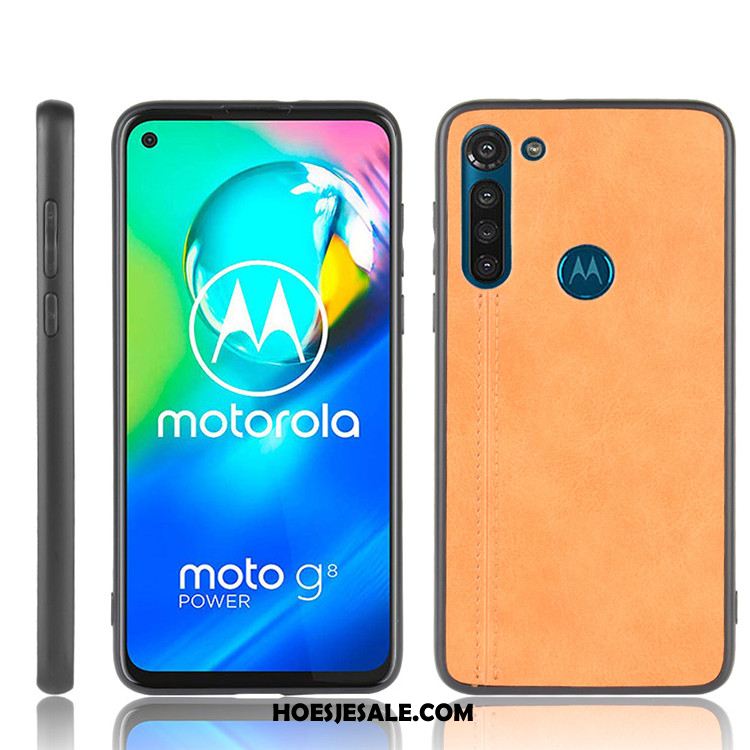 Moto G8 Power Hoesje Zwart Hard Bescherming Trendy Merk All Inclusive Goedkoop